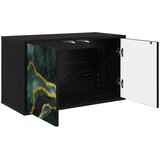  ormar za montažu na zid WIJHE 69 x 33 x 40 cm Crni hrast | shoptok.hr