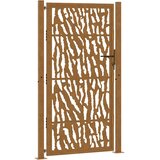  Vrtna vrata 100x200 cm Otporna na vremenske uvjete Čelik s Trakom Dizajn | shoptok.hr