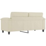 vidaXL Dvosjed od tkanine krem 140 cm od umjetne kože | shoptok.hr