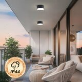  Brilagi - LED plafonsko svetlo za kupatilo FORIS LED/20W/230V, prečnik 15 cm, crno, IP44 | Eponuda.com
