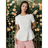 Sinsay Bluza s dodatkom viskoze i ukrasnim volanima | shoptok.hr