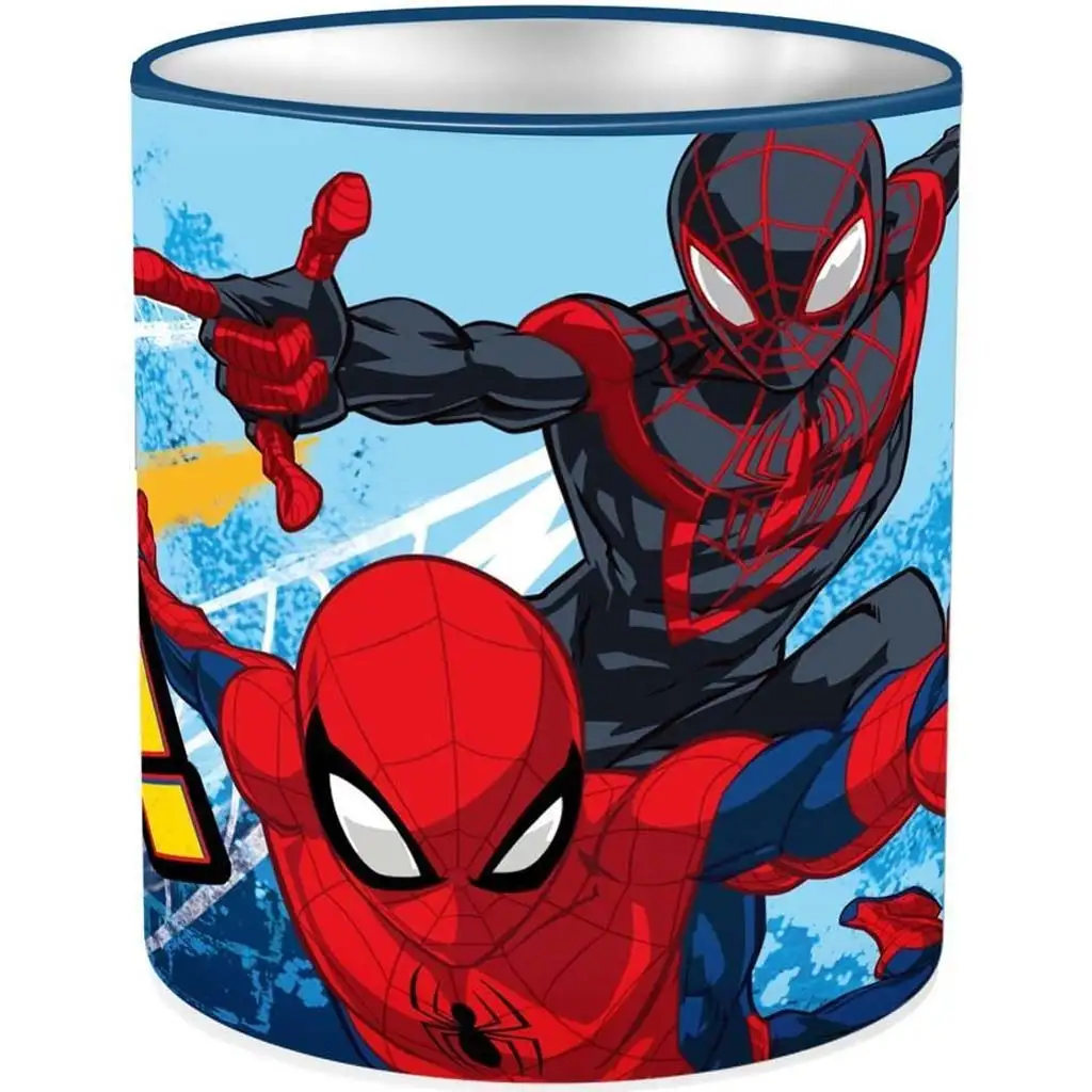 Luna Spider-Man superjunak metalni cilindrični držač za olovke 10x11cm | shoptok.hr