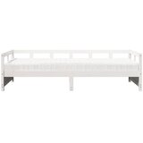  Dnevni krevet s madracem bijeli 90 x 200 cm masivna borovina | Eponuda.ba