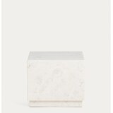 Kave Home Marmorna stranska mizica 40x40 cm Sorein – | Shoptok.si