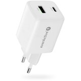 EverActive Charger 1 x USB Quick Charge 4.0, 1 x USB-C 45W white Cijene