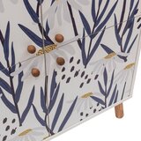Kalune Design Multilüx Daisy WhiteDark Blue Multi Purpose Cabinet | ePonuda.com