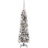  Umjetno božićno drvce Bijelo 120 cm PVC i Metal i Plastika | shoptok.hr