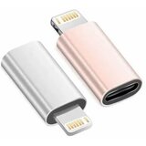 X Wave adapter USB TIP-C (muški) na Lightning (ženski) za priključivanje na Tip-C konektor, gold ( Adapter Tip-C na Lightning gold ) Cene'.'
