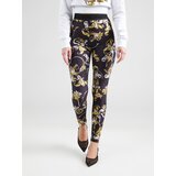 Versace Jeans Couture Tajice žuta / crna / prljavo bijela | shoptok.hr