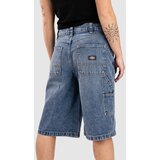 Dickies Carpenter Denim Jort Kratke hlace rinsed blue w / fade | Shoptok.si