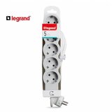 Legrand 694563 produžni blok 5X2P+E 3M (bela/s.siva) | ePonuda.com