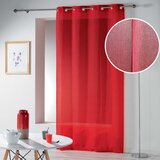 Douceur d intérieur Rdeča prosojna zavesa 140x280 cm Telma – | Shoptok.si
