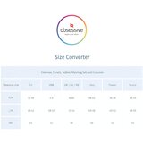 Obsessive Luiza - Tange Tulip (črne) | Shoptok.si