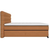 Premium Living Postelja Boxspring Carmen C, Opečnato Rjava, 180x200 | Shoptok.si