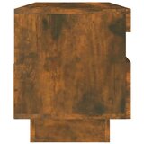 TV ormarić s LED svjetlima boja dimljenog hrasta 100x35x40 cm | shoptok.hr