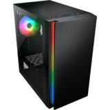  Cougar | purity rgb black | pc case | mini tower / tg front panel with argb strip / 1 x argb fan / 3mm tg left panel | ePonuda.com