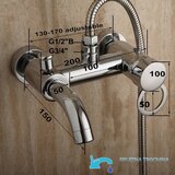 EYN Stenska kopalniška armatura za kad | armatura SK2264 | Shoptok.si