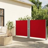 Maison Chic Zložljiva stranska tenda - Senčniki rdeča 140x1200 cm, (22041301) | Shoptok.si