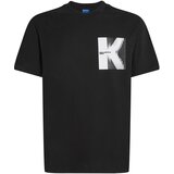 Karl Lagerfeld jeans Majica črna / bela | Shoptok.si