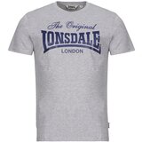 Lonsdale Majice s kratkimi rokavi COLSBROOKE Siva | Shoptok.si