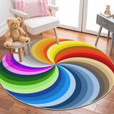 Conceptum Hypnose tepih Woopamuk141, okrugli, 120x120 cm, šareni | ePonuda.com