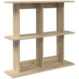  Polica na zidu Zidna montaža Smeđa 80 x 20 x 75 cm | shoptok.hr