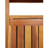  Konzolni vrtni stol 110 x 35 x 75 cm od masivnog drva bagrema | Eponuda.com