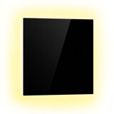 Klarstein mojave 500 pametni grijač 2 u 1 infracrveni konvektor 60x60cm 500W RGB rasvjeta, Crna cijene