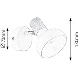 Rabalux holly spot E14 1x40W,bela spot rasveta 5QXD94M | Eponuda.com