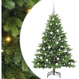 vidaXL Umestno božično drevo med 150 LED Zelena 150 cm PE in PVC, (5000067380) | Shoptok.si