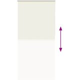 Rolo zavjesa za zamračivanje prljavo bijela 105x230 cm Širina tkanine 100,7 cm Poliester | Shoptok.si