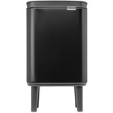 Brabantia Mat crna željezna kanta za smeće 4 l Bo Hi – | shoptok.hr