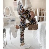 Gemre Women's multicolored patterned long pants Doria | Shoptok.si