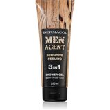 Dermacol Men Agent Sensitive Feeling 3in1 gel za prhanje 3v1 250 ml za moške Cene