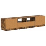  5-dijelni LED TV ormarić Dimljeni hrast Konstruirano drvo - Dimljeni hrast 81 cm | shoptok.hr