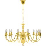  Luster zlatni 12 žarulja E14 | shoptok.hr