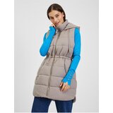 Orsay Grey Ladies Quilted Vest - Ladies | shoptok.hr