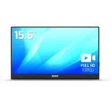 Prijenosni monitor 902101, 15.6", 1920x1080, IPS, HDMI, USB-A, USB-C, 3.5mm, HDR