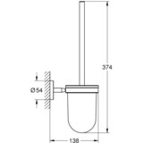 Grohe Baucosmopolitan držač WC četke 40463001 | Eponuda.com