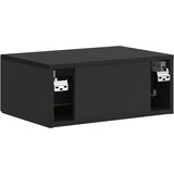  Noćni ormarić za montažu na zid Crna 49 x 34,5 x 20 cm | shoptok.hr