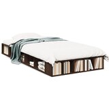 vidaXL Okvir za krevet smeđi hrast 100 x 200 cm konstruirano drvo | shoptok.hr
