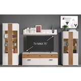 Livetastic NIZKA OMARICA bela, hrast artisan | Shoptok.si