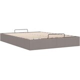 vidaXL Otomanski posteljni okvir brez vzmetnice taupe 140x190 cm blago, (21611494) | Shoptok.si