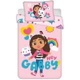 Jerry Fabrics Ružičasta pamučna dječja posteljina za dječji krevetić 100x135 cm Gabby's Dollhouse – Cijene