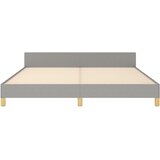  Okvir kreveta bez madraca svjetlosivi 180x200 cm od tkanine | shoptok.hr