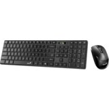 Genius Bežična tastatura + miš SlimStar 8250 US crna | Eponuda.com