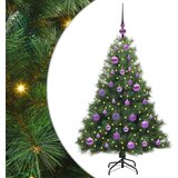 vidaXL Umjetno božićno drvce s stalakom Zelena 120 cm PE i PVC | shoptok.hr