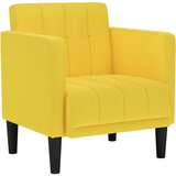 SOFA s naslonima za ruke svijetložuta 53 cm tkanina | Eponuda.ba