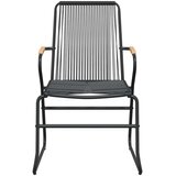  3-dijelni vrtni blagovaonski set od PVC ratana crni | shoptok.hr