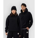 Mons Royale Verdant Merino Organic Cotton Pulover s kapuco black Cene